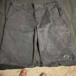 Oakley Men's Charcoal Cargo Shorts